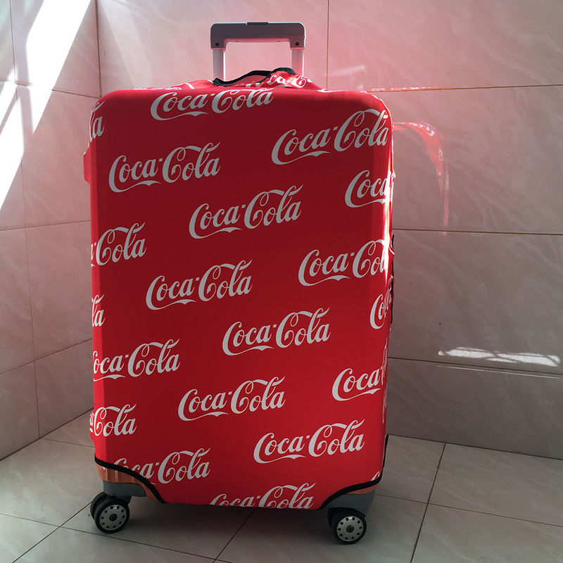 Unisex Spandex Baggage Cover Protector Multicolor tahan goresan