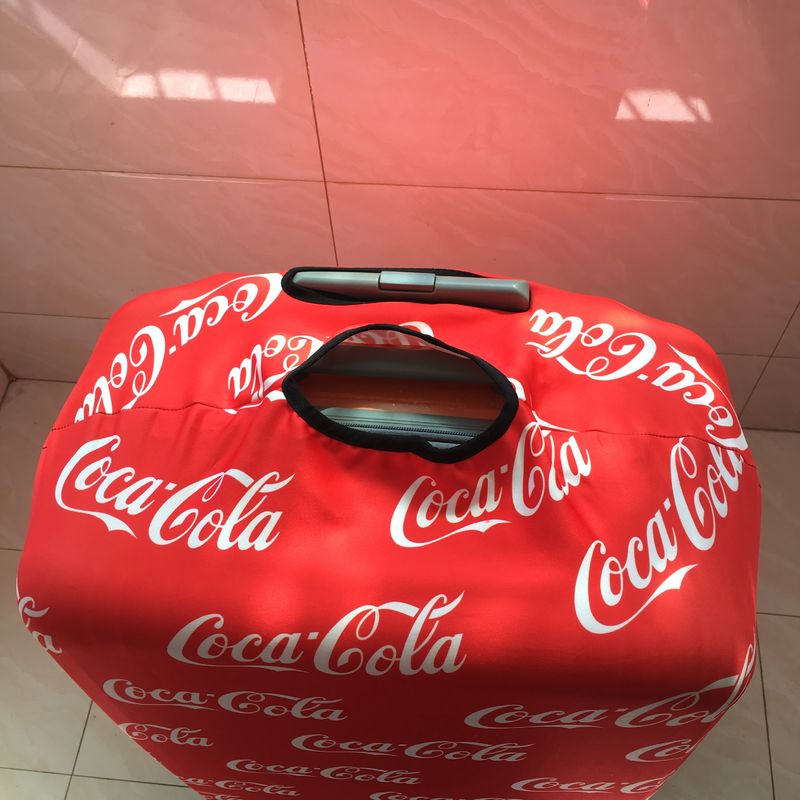Unisex Spandex Baggage Cover Protector Multicolor tahan goresan