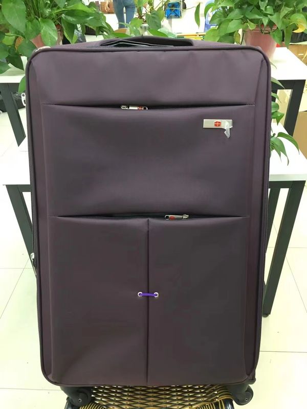 Tas Bagasi Kain Ringan 20 Inci 22 Inci 24 Inci Hitam Warna