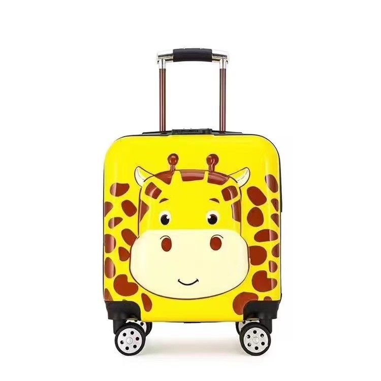 Hot Selling Murah Abs Anak-anak Travel Baggage Tas Trolley 18 Inci Karakter Kartun Anak Bagasi
