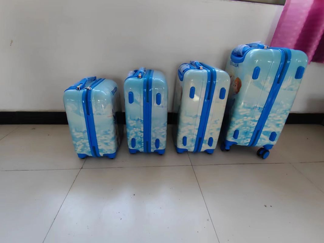 Anak lucu kartun koper hadiah untuk anak-anak skuter bagasi ransel Rolling bagasi anak-anak boarding koper