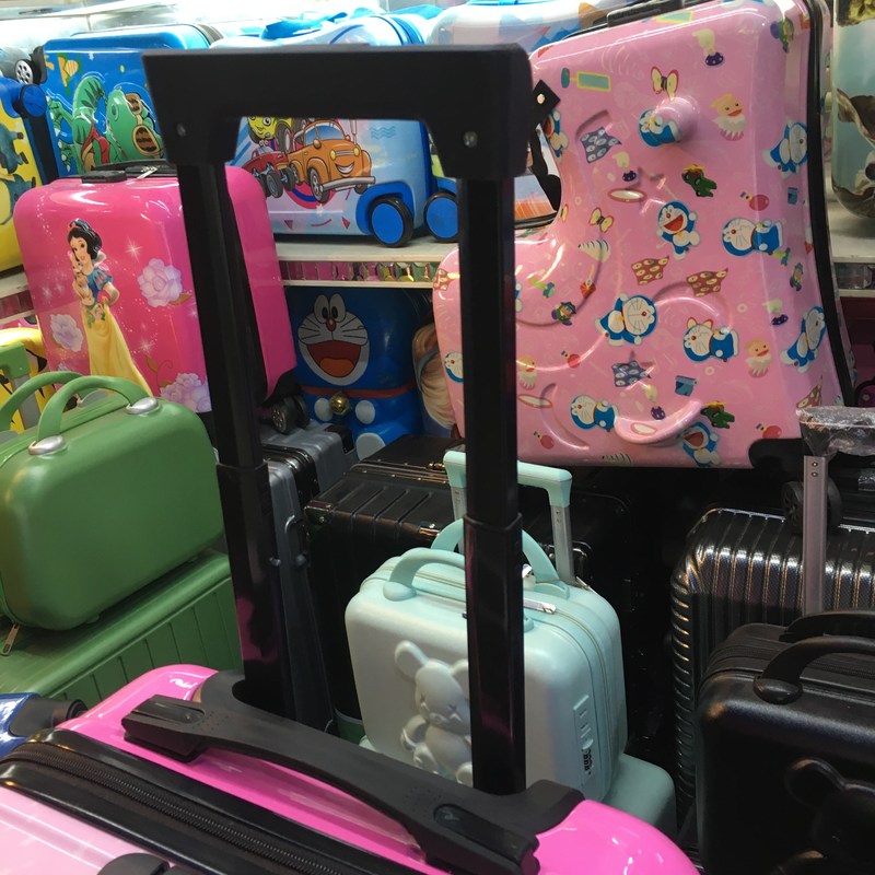Zipper Type Kids Cartoon Baggage WhizKids' Pull Along Companion Smart Travel yang disederhanakan