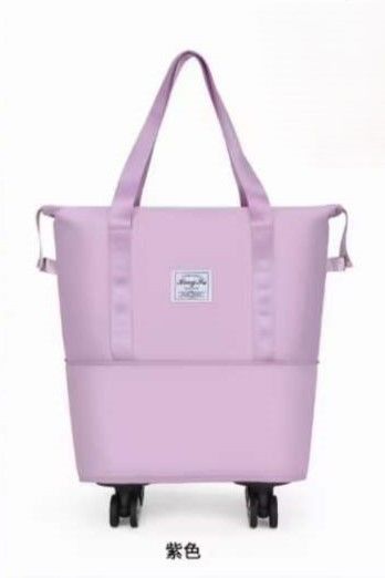 New Arrival Outdoor Customized Logo Kapasitas Besar Waterproof Fashion Weekender Duffel Bag Dengan 4 Roda
