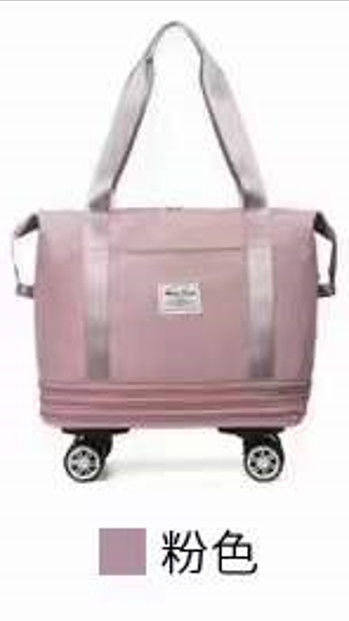 Baru Kapasitas Tinggi Kain Oxford Rolling Handheld Ekspansi Lembar Ganda Air Dry Wet Separation Bagasi Travel Bag
