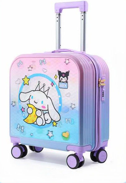 Anak-anak Karikatur Pola Mini Roda Travel Trolley Tas ABS Bagasi Koper Kasus Untuk Luar ruangan