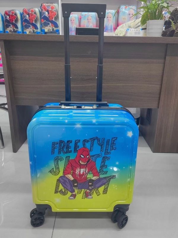 18inches Kids Cartoon Baggage Zipper Closure Type Kids Cartoon Baggage