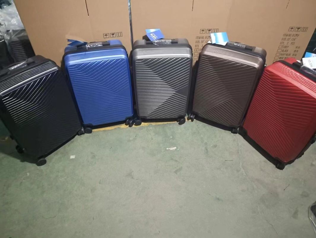 Kasus Baju Perjalanan Trolley Bagasi 4 Roda ABS Trolley Kasus Bagasi Set Roller Baju Pria Wanita Keluarga Untuk Perjalanan