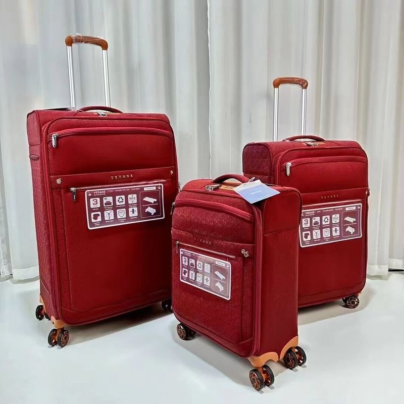 Bagasi Tas koper Kapasitas besar Mode Kualitas tinggi Tas perjalanan Tas tahan lama Pemasangan Tas Trolley