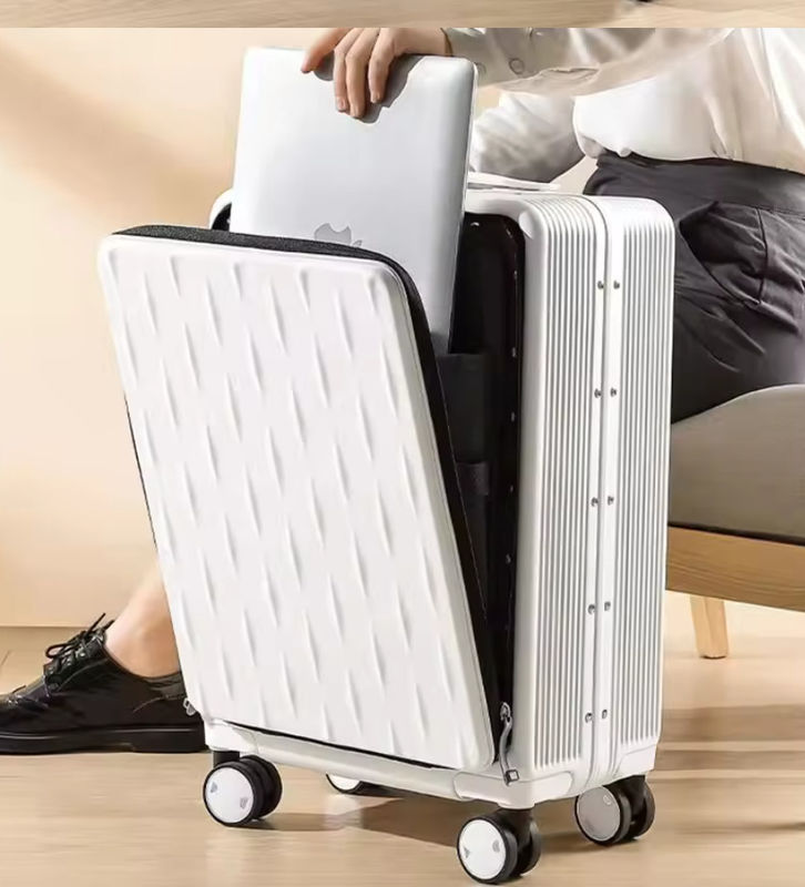 Waterproof PC Baggage Bag Self Driving Travel Boarding Suitcase 16/18/20/24 Inch Travel Baggage Sets
