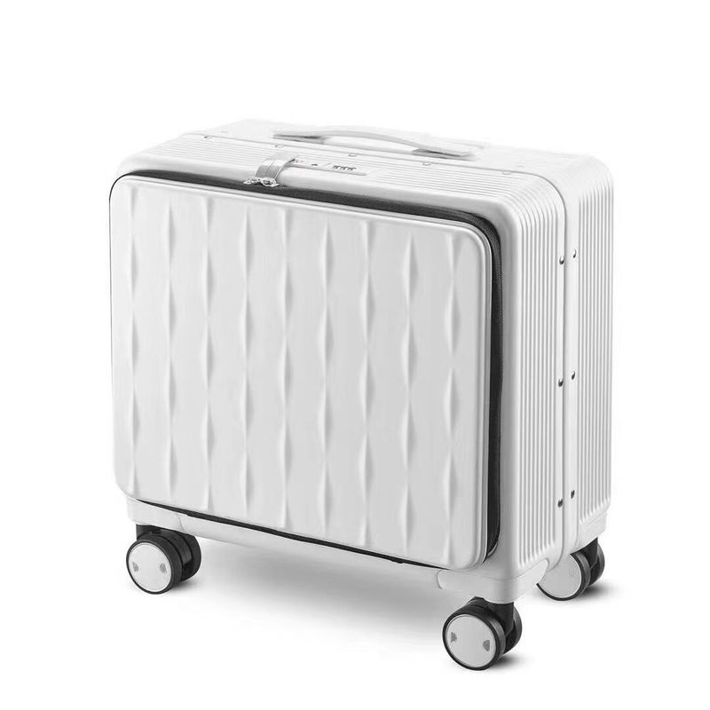 Kasus Aluminium Kecil Tas Perjalanan Aluminium Kantong Pabrik Tas Perjalanan Bagasi Trolley Set koper