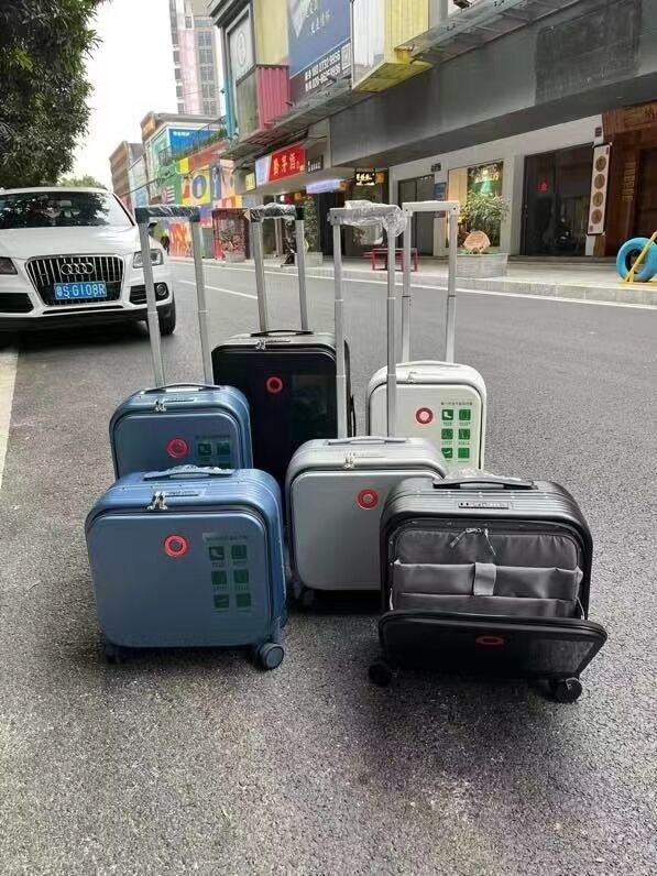 Bagasi Multifungsi Desain Baru Dengan Kompartemen Terbuka Depan Kotak Perjalanan Bisnis Kapasitas Besar