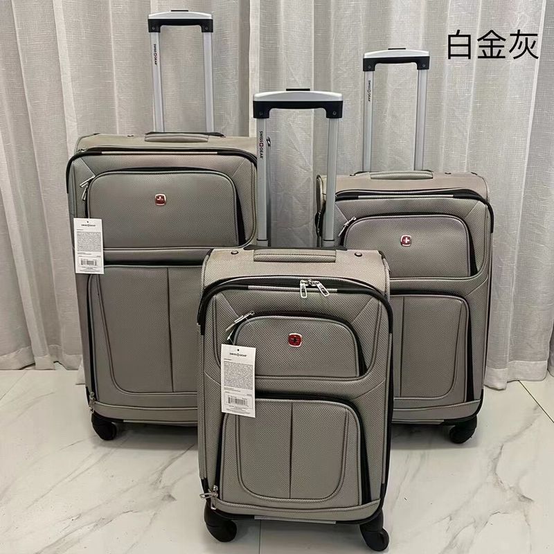 20/24/28 Jual Hot New Arrival Fashionable Softside Expandable Carry-On Spinner Bagasi