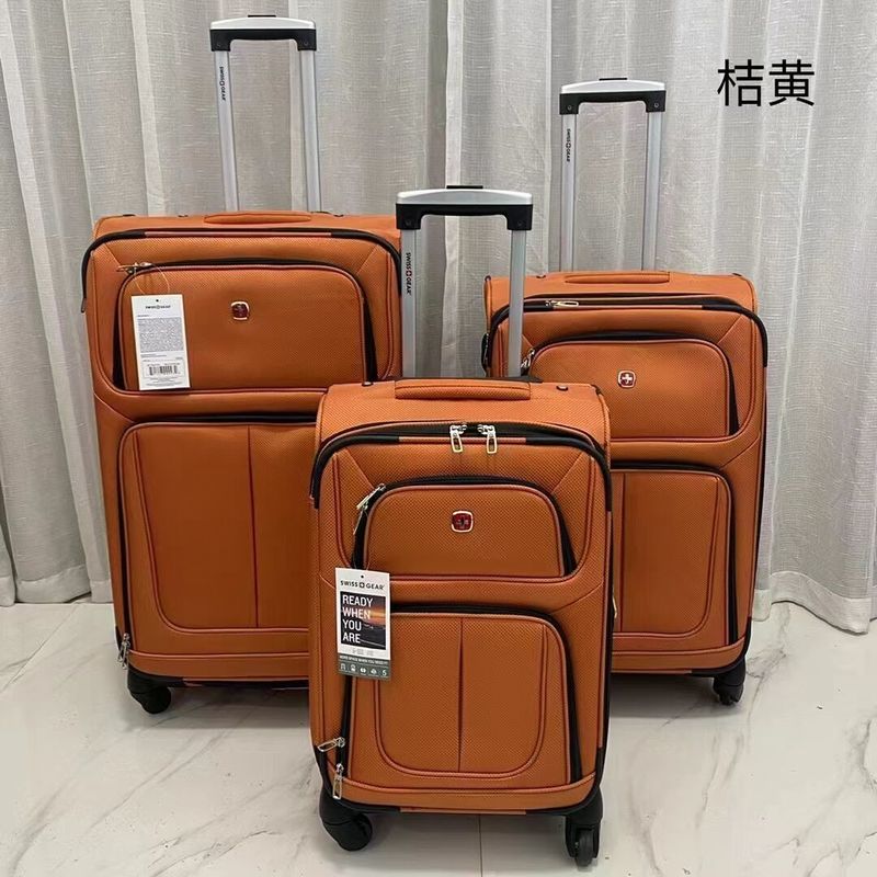 20/24/28 Jual Hot New Arrival Fashionable Softside Expandable Carry-On Spinner Bagasi