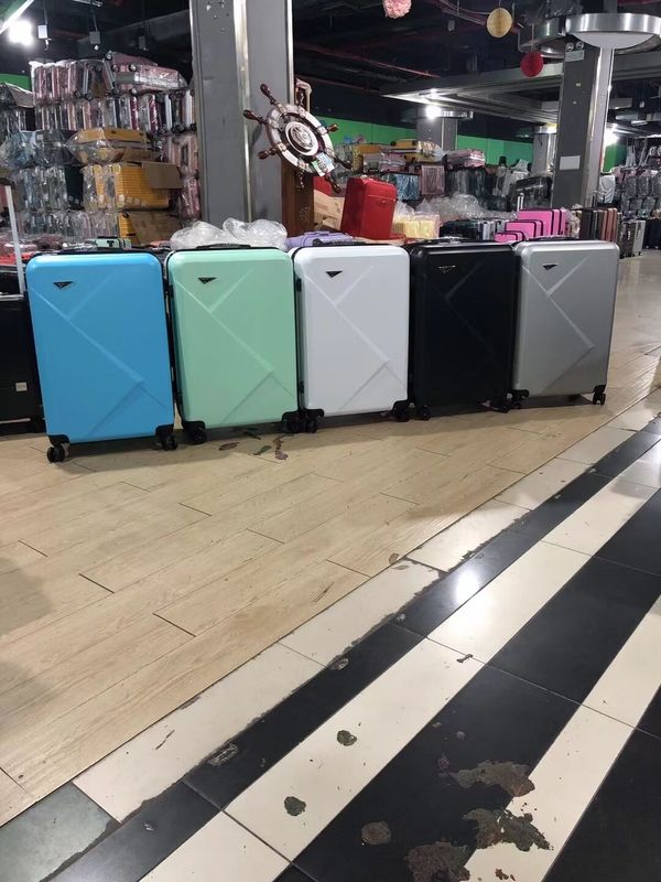 Hot Sale Desain Populer Pria Dan Wanita ABS PC Tas Trolley Bagasi Perjalanan Bagasi Kapasitas Besar Tas Perjalanan