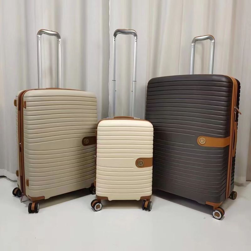 Jual Hot ABS Koper Bagasi Kasus Pabrik Pabrik Harga Grosir ABS PC Set Lengkap Perjalanan Bagasi Disesuaikan
