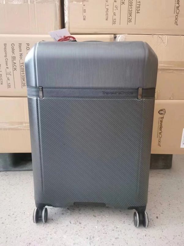 Bawa Mode Baru Perjalanan Hardside Expander ABS + PC Bagasi Tas Perjalanan Trolley Bagasi Tas