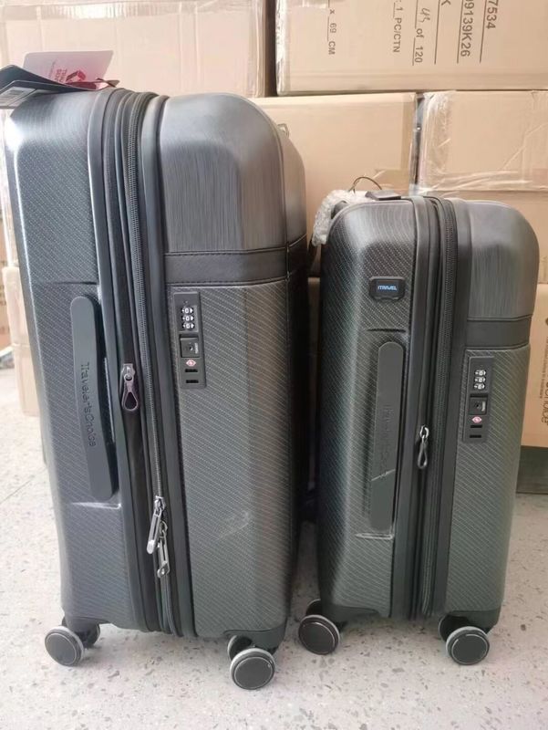 Bawa Mode Baru Perjalanan Hardside Expander ABS + PC Bagasi Tas Perjalanan Trolley Bagasi Tas