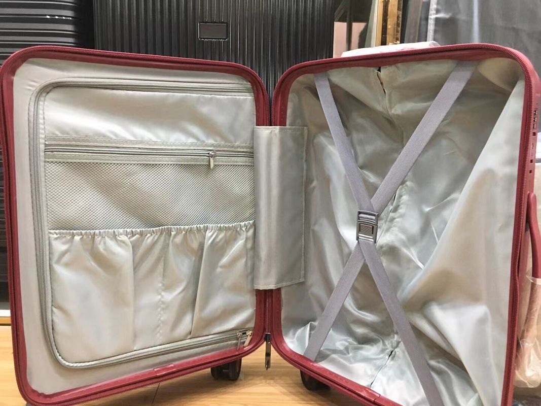 20/22/24/26/28 Inch Suitcase Populer Gaya Mode Set Bagasi PP yang Tidak Bisa Pecahkan