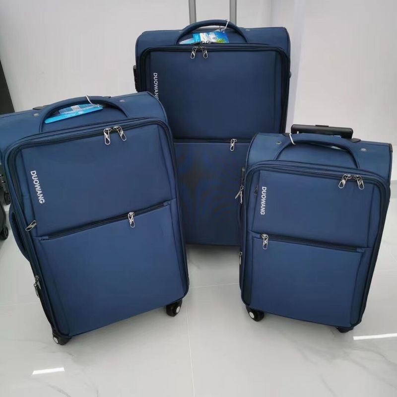 Kualitas Tinggi Grosir Waterproof Mini Oxford Soft Baggage Polyester Vintage Trolley Set koper