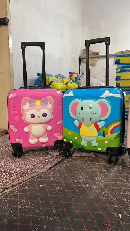 Kartun Anak-anak Universal Roda Trolley Kasus Mahasiswa Travel Case Fashion Password Travel Bagasi