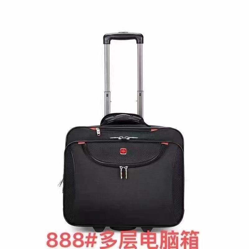 Custom Logo Pabrik Grosir Pria Wanita Spinner Roda Tas Tas Trolley Tas Bagasi
