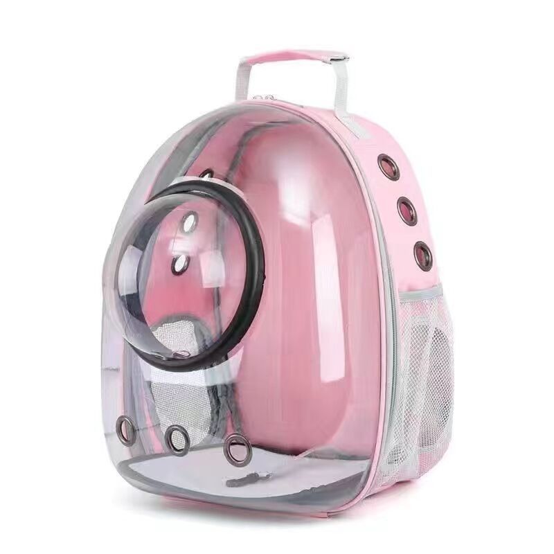 Tas ransel khusus untuk hewan peliharaan untuk hewan kecil Bahan Oxford populer dengan penutupan ritsleting