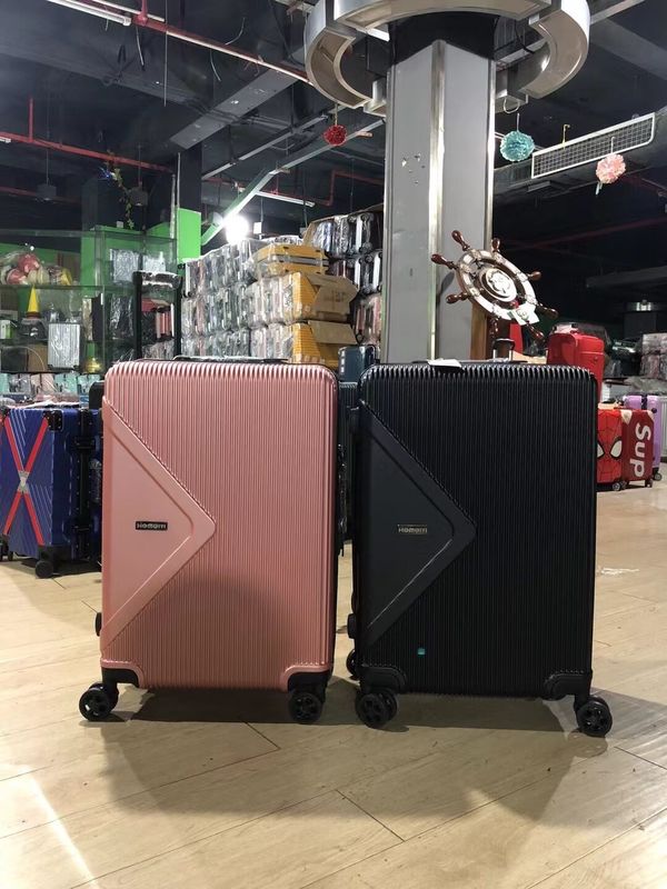ABS 20/24 Inch Suitcase Pink Gold Color Keterangan Koper Perjalanan