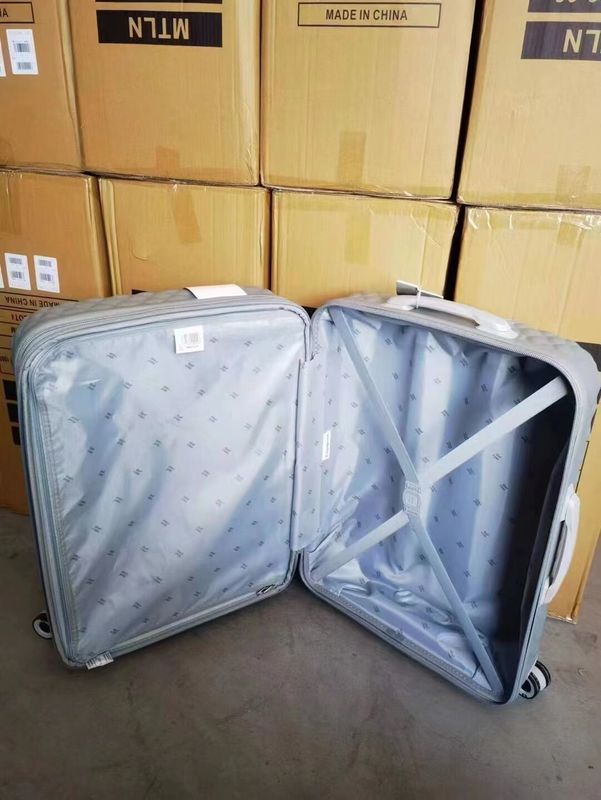 Grosir Murah Besar awet Mewah Hard PP Carry-On Trolley koper Tas Perjalanan Set Bagasi
