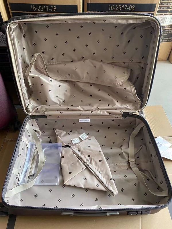 Bagasi roda ABS+PC Bagasi Trolley Boarding Password Box Siswa Koper kapasitas besar