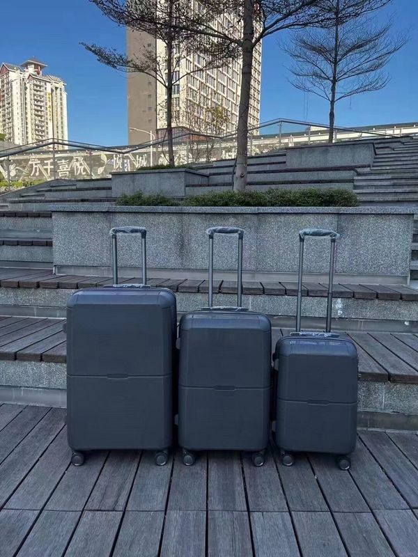 Set Bagasi Bahan PP Jual Panas Sesuaikan Logo Hardshell Koper Ringan Bagasi Kapasitas Tinggi