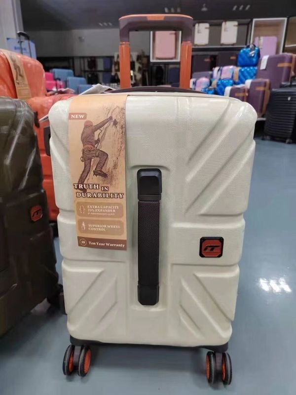 Desain 20/24/28 inci 3 Piece PC ABS Tas Trolley Merah Tas Perjalanan Bagasi Kasus