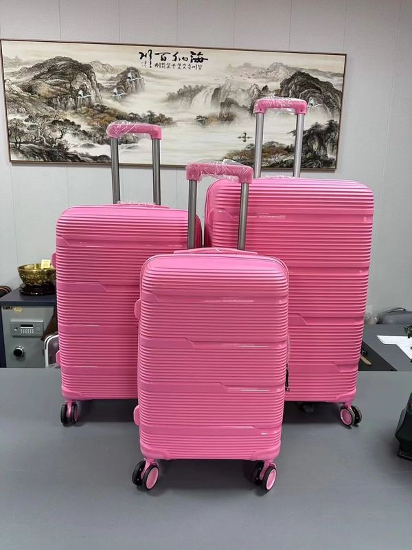 OEM Bisnis Carry-On 20 24 28 Inch PP Travel Suitcase Untuk Perjalanan Dan Kerja