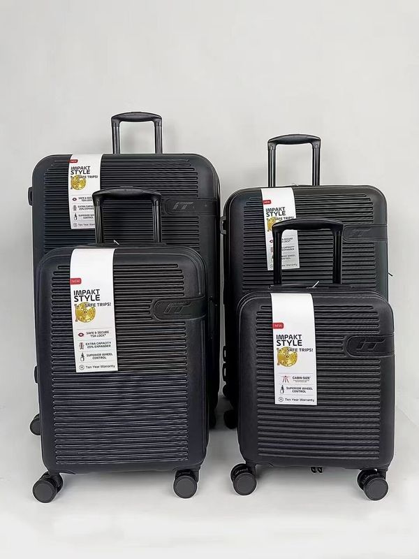 Disesuaikan 4 Roda Spinner Tas Perjalanan Bagasi Set koper Bagasi Trolley Tas Bawa-atas Bagasi