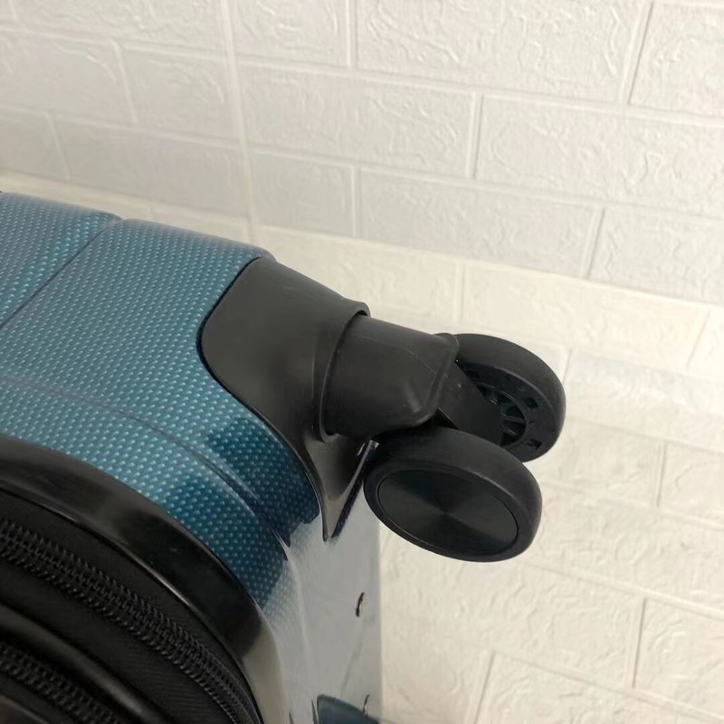 20 Inch 24 Inch 28 Inch Ready Stock ABS + PC Bagasi Anti-Pencurian Zipper Dibangun di Kode Kunci