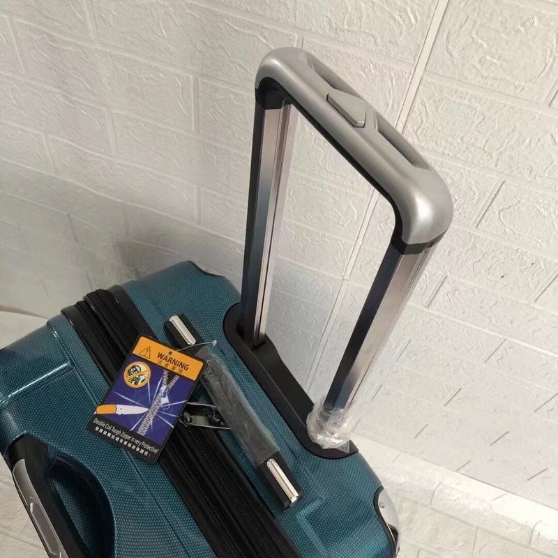 20 Inch 24 Inch 28 Inch Ready Stock ABS + PC Bagasi Anti-Pencurian Zipper Dibangun di Kode Kunci