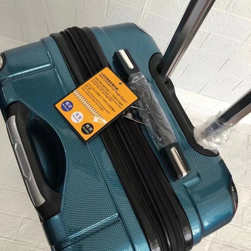 20 Inch 24 Inch 28 Inch Ready Stock ABS + PC Bagasi Anti-Pencurian Zipper Dibangun di Kode Kunci