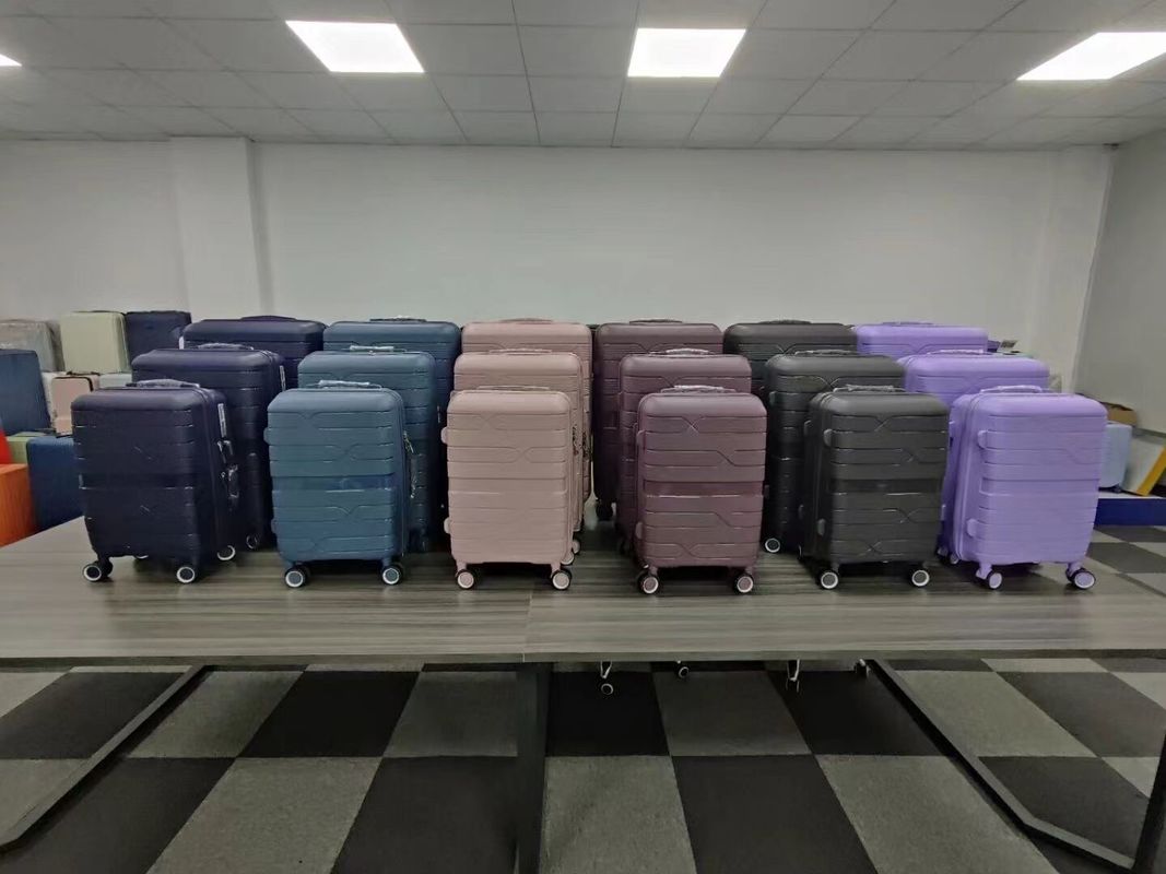 PP Trolley Travel Bags koper bagasi unik untuk pria dan wanita anak-anak keluarga tas perjalanan set bagasi trolley