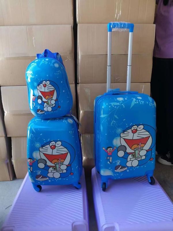 Grosir 12 16 20 Inci Universal Travel Trolley Set Hewan Kartun Hard Case Untuk Anak-anak Anak laki-laki dan perempuan Untuk Carry-ons
