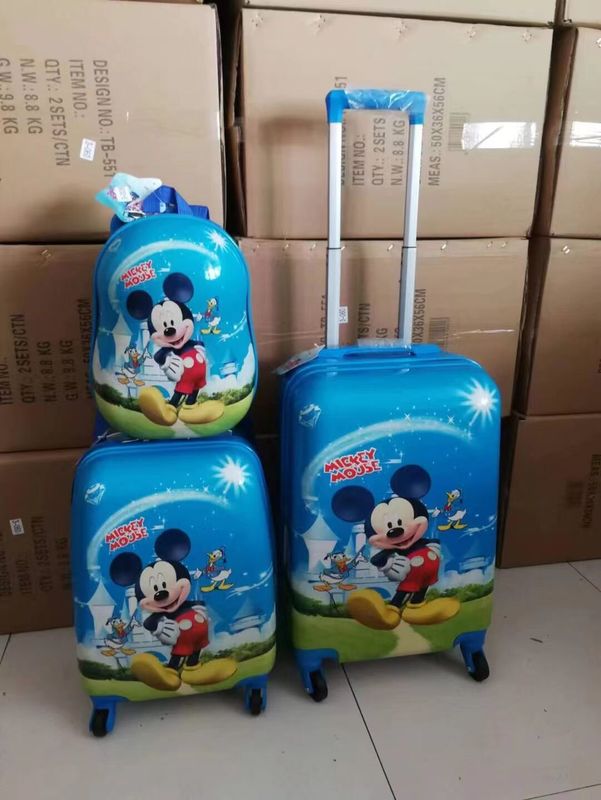 Pabrik Harga Murah Anak-anak Roller Kinder Baju Kereta Kantong Kantong Kantong Baju Anak-anak Bagasi