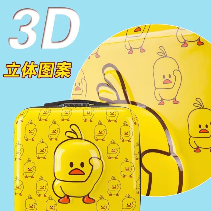 New Customize Pattern Bagasi Kartun Bergaya Bagasi Anak-anak Bagasi & Travel Bags Anak-anak Travel Trolley Bagasi