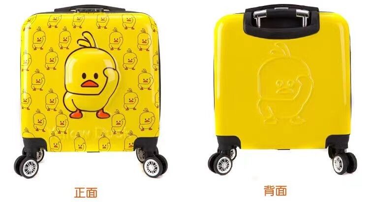 New Customize Pattern Bagasi Kartun Bergaya Bagasi Anak-anak Bagasi & Travel Bags Anak-anak Travel Trolley Bagasi