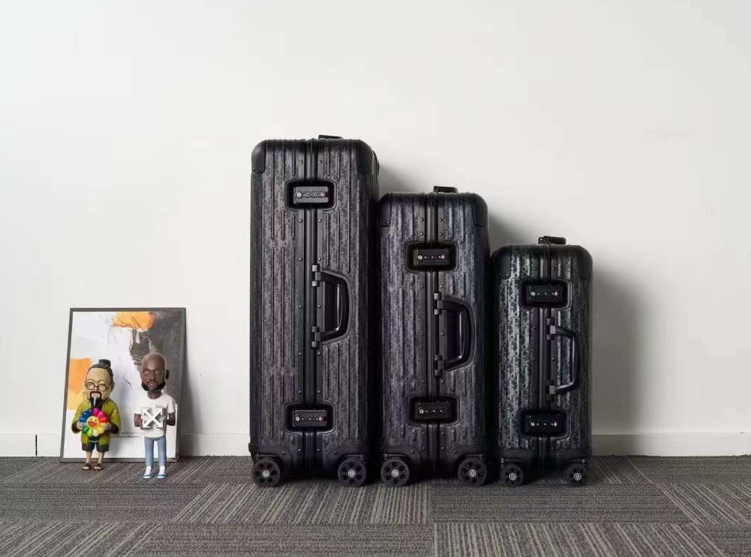 ABS PC 20/26/30 Traveling Carry On Travel Bagasi kabin koper Set Trolley Hard Spinner Bagasi