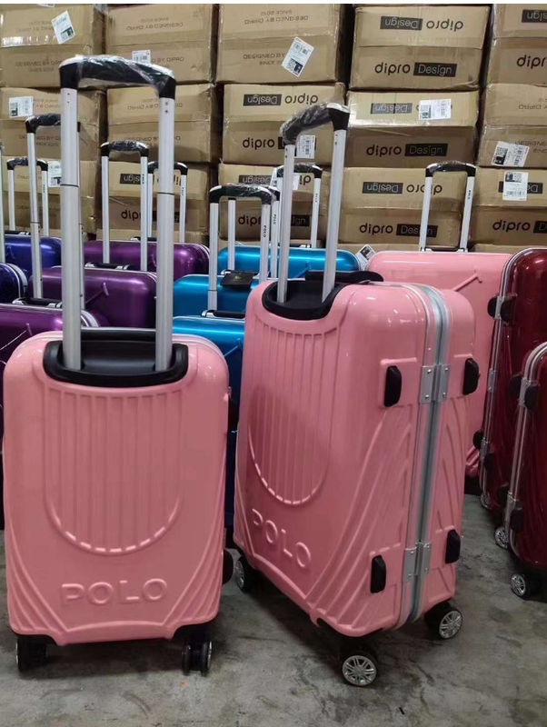 Bagasi ABS / PC yang disesuaikan 20 24 28 Inci Tas Trolley Spinner Berkualitas Tinggi Untuk Bisnis Luar Ruang