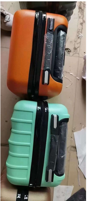 Tas Trolley 16/20 Inci Spinner Hard Baggage Set Tekstur Permukaan ABS Baru Untuk Perjalanan