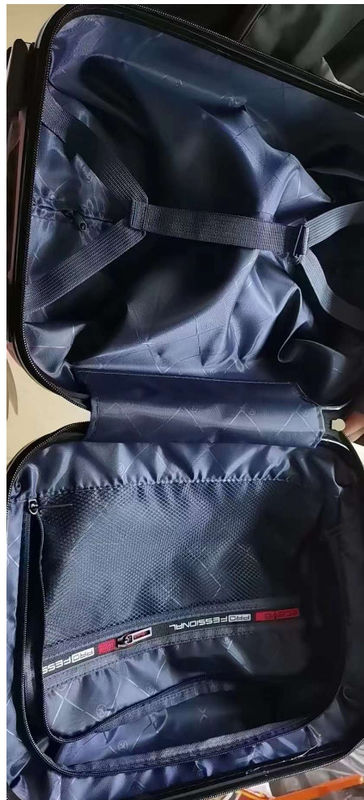 Tas Trolley 16/20 Inci Spinner Hard Baggage Set Tekstur Permukaan ABS Baru Untuk Perjalanan