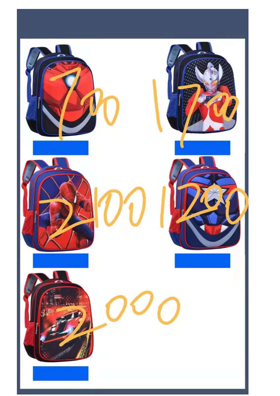 AL Kuromi 3 In 1 Tas Sekolah Set Dengan Lunch Box Pencil Case Girls My Melody Backpack Anak-anak Tas Sekolah Dinosaurus