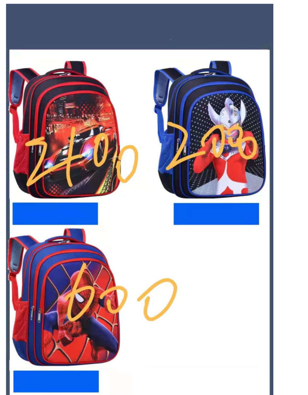 AL Kuromi 3 In 1 Tas Sekolah Set Dengan Lunch Box Pencil Case Girls My Melody Backpack Anak-anak Tas Sekolah Dinosaurus