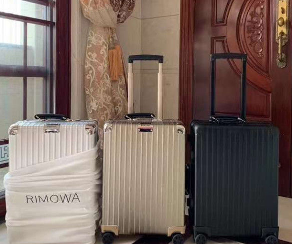 Hot Sale All Aluminium Magnesium Alloy Vintage Travel Baggage Unisex Carry TSA Custom Lock Baju Kertas Roda Spinner Manufa