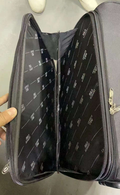 Spinner Baju Kereta Wisata Kasus Multi Kompartemen Tas Boarding Unisex TSA Kombinasi Kunci Aluminium Trolley