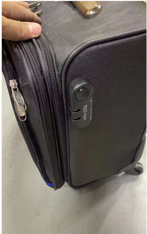 Leisure Design Ringan Berat Lembut Ganda 4 Roda Spinner Aluminium Trolley Bawa Pada Traveling Bag Baggage Trolley